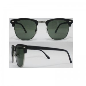 PC-Sonnenbrille für Männer, Kombinationsrahmen, UV 400-Objektiv, OEM-Bestellungen sind willkommen