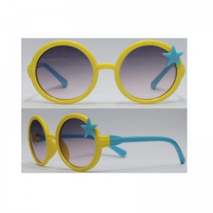 Neue modische Kinder Kunststoff Sonnenbrillen, Anzug für Mädchen, verschiedene Farben erhältlich